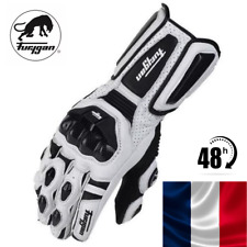 Gants de moto cuir racing