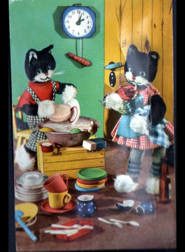 Chats humains cuisine - /, de