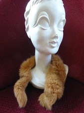 etole, col, echarpe vintage