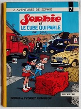 SOPHIE 7 LE CUBE QUI PARLE (JIDEHEM) EDITION ORIGINALE 1972 RARE