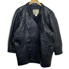 Veste En Cuir Noir Vachette