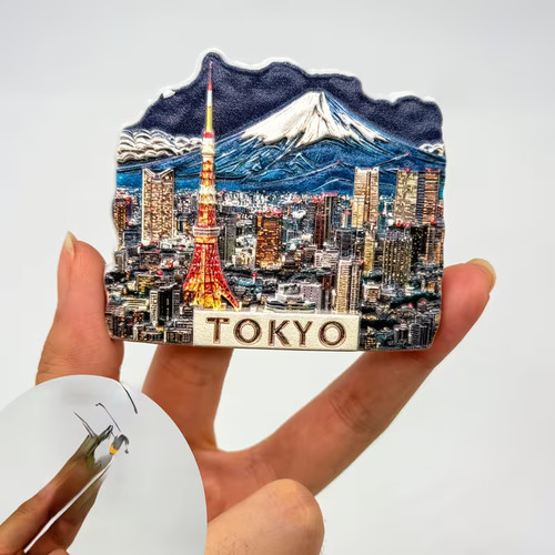 Aimant magnet japon - japon, mont
