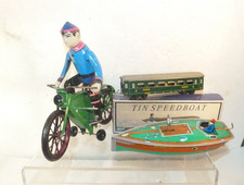 JOUETS EN TOLE VELO BATEAU EN