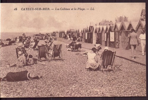 Cayeux sur mer les - mer, "