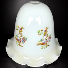 Abat-jour en verre opaline