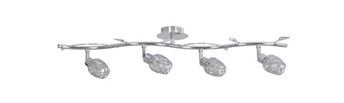 Rampe spots fer - 4, spots,