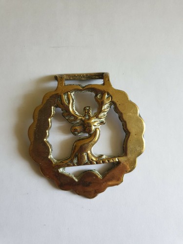 Vintage horse brass - vintage, brass.