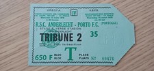 Ticket 1978 RSC Anderlecht vs
