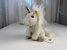 Steiff animal 087745 licorne 18 cm excellent état