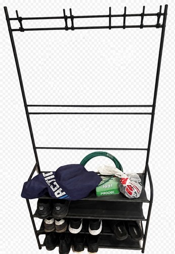 Porte manteau avec étagère - porte-manteau,