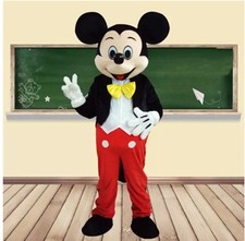 Mickey Mouse Mascot Halloween Costume Party Fancy Dress Outfit