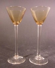 Art Nouveau - 2 verres à