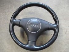 Leather sport steering wheel Audi A3 8P steering wheel paddle shifters Tiptronic DSG 8P0419091P