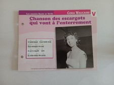 CARTE FICHE - CORA VAUCAIRE