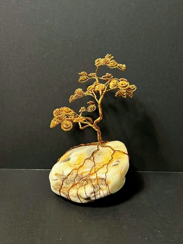 Arbre bonsaï cuivre - cuivre, fait