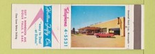 Matchbook Cover - Hutton Tufty Sioux Falls SD Dodge Plymouth Chrysler