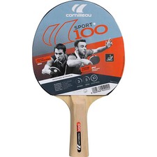 Raquette de tennis de table Sport 100 Cornilleau Naturel