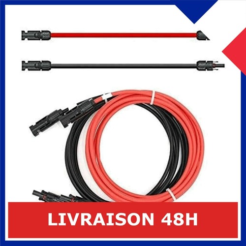Câble solaire extension mc4 - mc4, 4