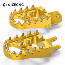 Repose-pieds Pédales Larges Doré NICECNC Pour Suzuki DRZ400S DRZ400SM 2000-2024
