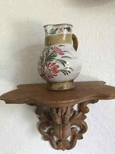 4 ⚜️ Old pitcher jug flower jug in sandstone Keraluc turns hand France