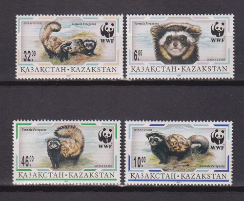 Timbres sur les animaux wwf - sur,