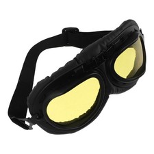  Lunettes de moto vintage antibuée et antipoussière pour VTT, casque de moto