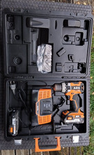 Visseuse AEG 18v Brushless, avec coffret, chargeur 2 batteries - Hs à réparer