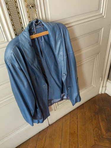 Tailleur veste jupe - jupe, cuir