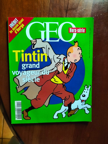 Revue geo hors serie tintin - revue,