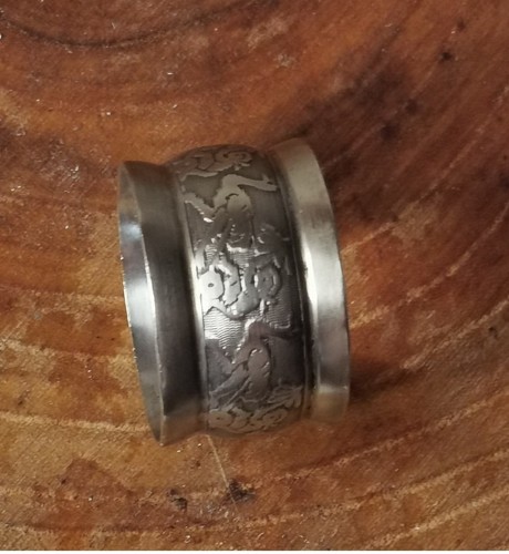 Rond serviette métal - serviette,
