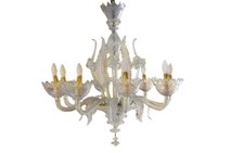 Lustre Murano, verre de Venise