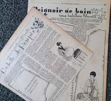 Deux patrons pour Bleuette