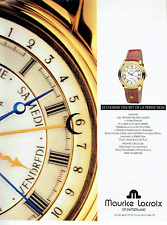 advertising 0323 199 watch Maurice Lacroix hands waterproof car