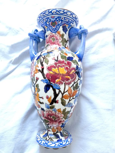 Gien faience grand - grand, vase