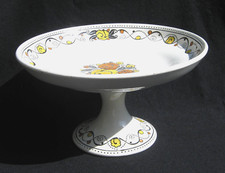 Ancien compotier sur pied Boch