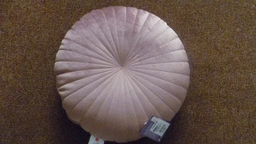 Coussin vieux rose velours - rose,
