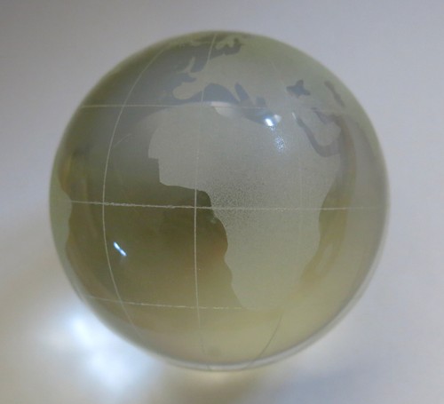 Globe terrestre verre - terrestre,