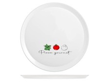 6 Assiettes À Pizza En Opale