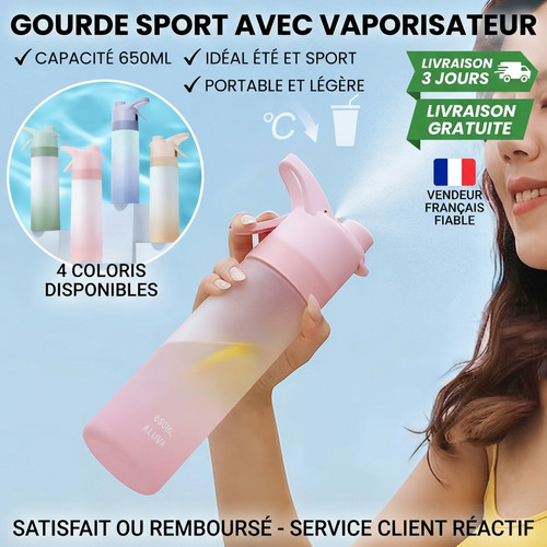 Gourde sport brumisateur 650ml - brumisateur,