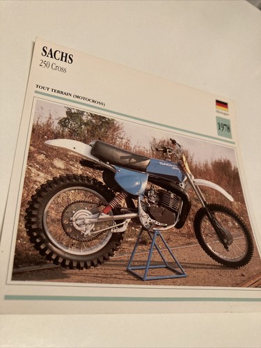 Sachs 250 cross 1978 carte