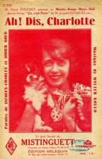 Lot 04 de 20 partitions anciennes petit format chanson française