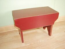 Footstool For Hallway 18” Rustic Footstool And Boot Bench For Room