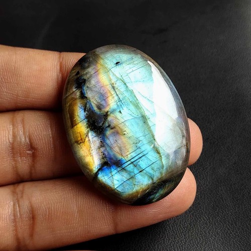 Cabochon labradorite bleu - cabochon,