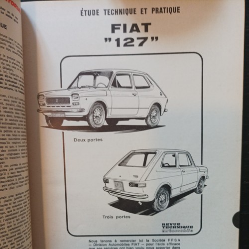 Revue technique fiat 127 - fiat,