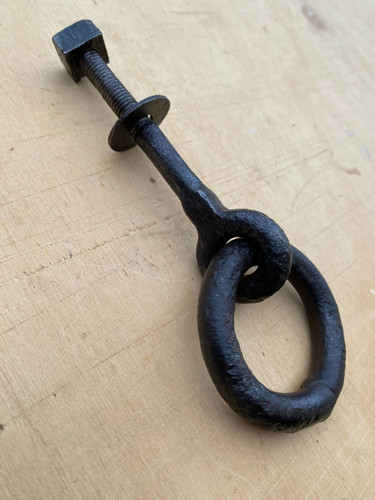 Ancien anneau fer forgé - anneau,