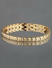 BRACELET FEMME. PLAQUÉ OR