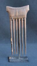 AFRICAN WOODEN BAOULÉ WEAVING COMB (IVORY COAST)