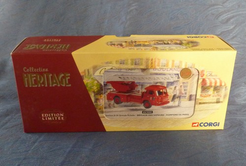 Camion pompiers corgi au - camion,