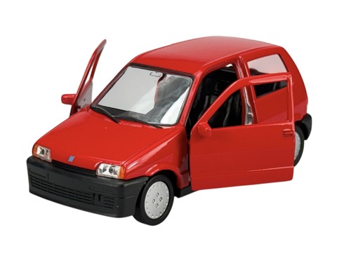 Welly fiat cinquecento red - cinquecento,