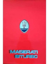 ▄▀▄ Dépliant MASERATI